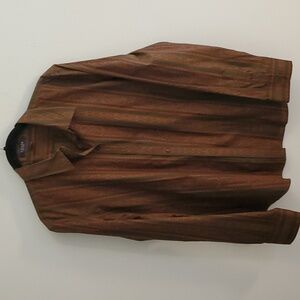 Womens paisley button up shirt size XL